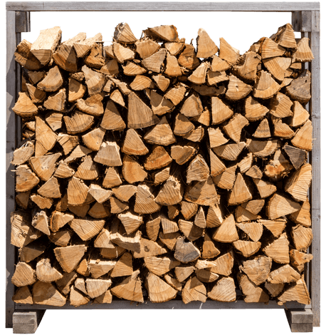 Kaminholz auf Palette